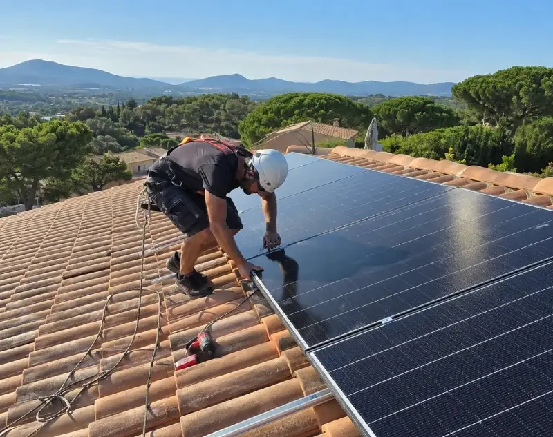 Installateur panneaux solaires Cairanne — pose photovoltaïque sur toiture