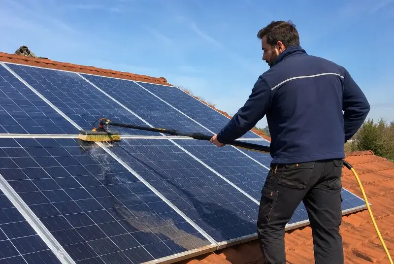 Nettoyage et entretien de panneaux solaires à Cairanne